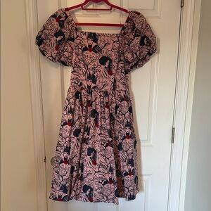 Disney Snow White Puff Sleeve Dress